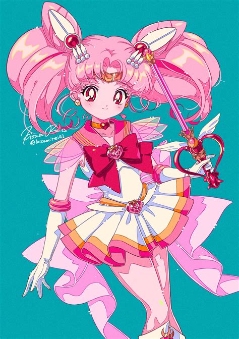Chibi Usa Sailor Chibi Moon And Super Sailor Chibi Moon Bishoujo Senshi Sailor Moon Drawn By