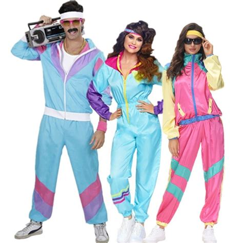 Couples Hippie Costumes Male Women Carnival Halloween Party Vintage 1970s Disco Clothing Suit