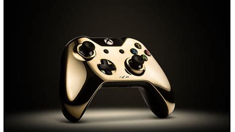 24 Karat Gold Gaming Controllers For Ps4 And Xbox One Xxl