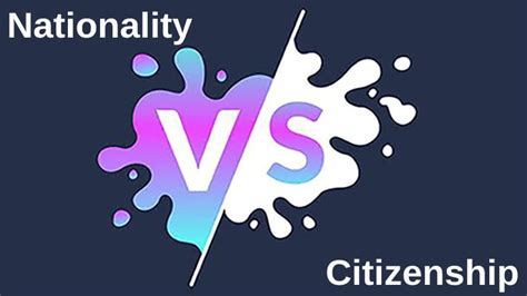 Difference Between Nationality And Citizenship Updated 2022