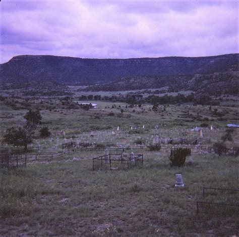 New Mexico Ghost Town Cemetery Dawson Is A Ghost Town In C Flickr