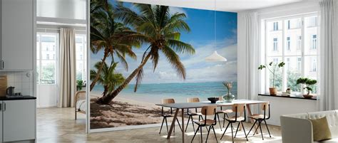 Tropical Beach Scene Wall Murals Online Photowall