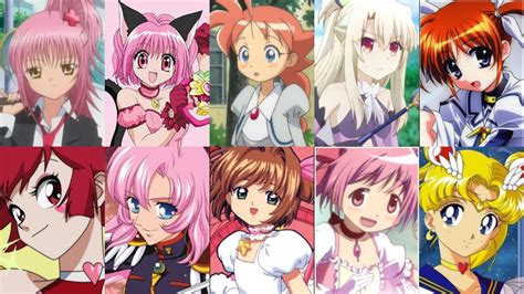 Top 10 Magical Girls In Anime By Herocollector16 On Deviantart