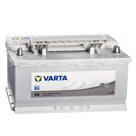 Varta Silver Dynamic H3 Autobatterie 12v 100ah Batterie24de