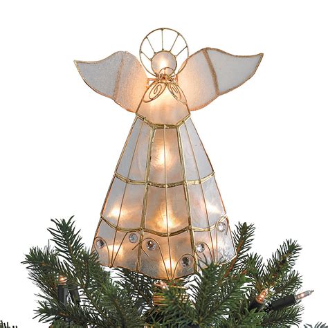 Illuminated Angel Christmas Tree Topper Gumps