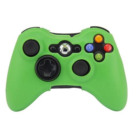 Silicone Case Skin Green Xbox 360 Controller