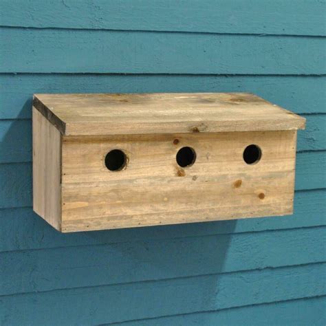 Sparrow Colony Wooden Nesting Box By Garden Selections Nesting Boxes