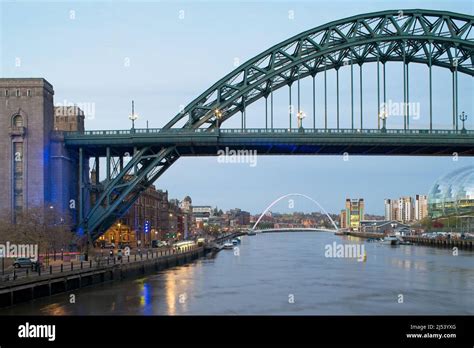 The Tyne Bridge Is A Through Arch Bridge Over The River Tyne In North