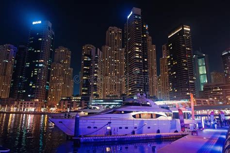 Dubai United Arab Emirates December 26 2017 Yacht Club In Dubai