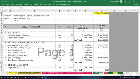 Analisa biaya dalam proyek konstruksi sering kita sebut dengan analisa harga satuan pekerjaan (ahsp). Contoh Dokumen Rab Xls / Contoh tampilan surat yang dihasilkan dari menu file > wizard > letter ...