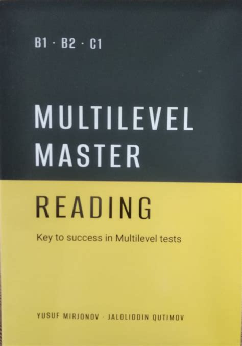 Multilevel Master Reading А45 Yumshoq 432 Bet