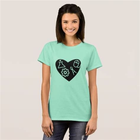 I Love Stem T Shirt Share Your Love Of Stem With This T Shirt
