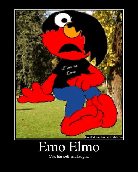 Emo Elmo Picture Ebaums World
