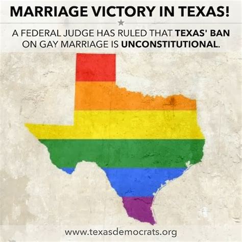 Jobsanger Same Sex Marriage Ban In Texas Ruled Unconstitutional