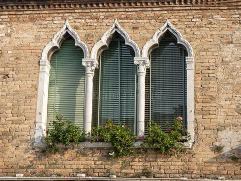 Venetian Windows Stock Photo Image Of Architecture Holidays 14114140
