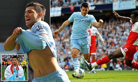 Sergio Aguero Admits He Did Nothing But Scratch His Balls Before