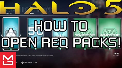 Best How To Open Halo 5 Req Packs Method In Halo 5 Guardians Youtube