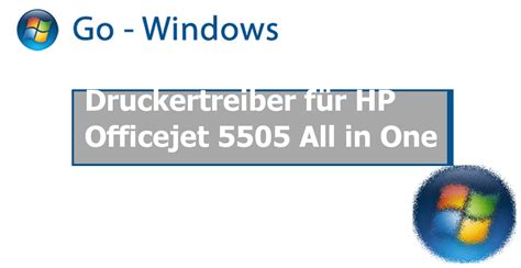 Sie finden ihren druckertreiber immer auf der offiziellen hp website. Druckertreiber für HP Officejet 5505 All in One PC ...