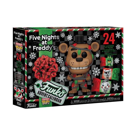 Buy Pocket Pop Five Nights At Freddy S Day Holiday Advent Calendar At Funko