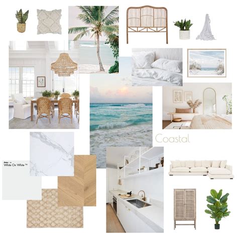 Coastal Mood Board Interior Design Mood Board By Jessmamone Style