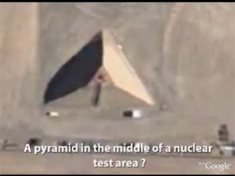 What Really Happens A Pyramid In The Middle Of Area 51 Nuclear Test Area