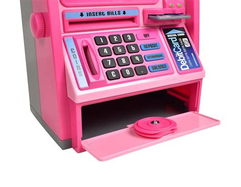 Talking Atm Machine Bank For Kids With Electronics Ben Franklin Toys