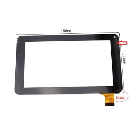 Black New 7 Tablet Czy6411a01 Fpc Touch Screen Digitizer Panel