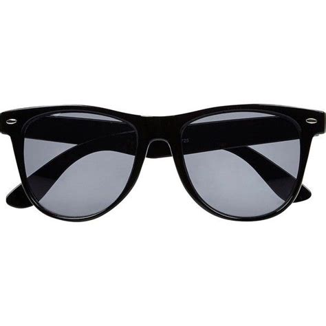 River Island Black Retro Sunglasses 17 Via Polyvore Retro Eyewear Retro Sunglasses Retro