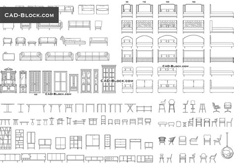 Autocad Furniture Blocks 16 Creative Design Ideas