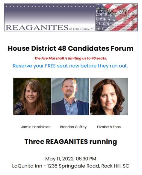 State House Of Representatives District 48 Candidate Forum