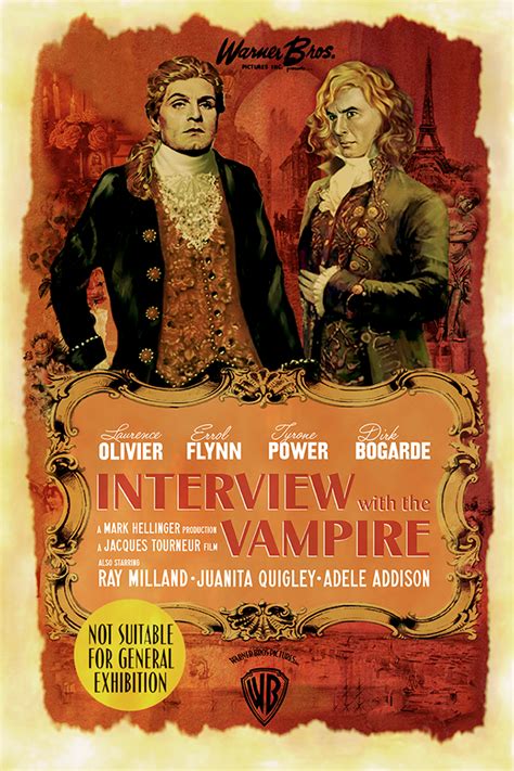 Это не просто развлекательный ужастик, а серьезное размышление на тему добра и зла. "Interview with the Vampire" movie poster from 1946 ...
