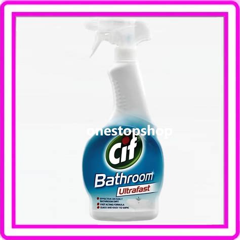 Cif Ultrafast Bathroom Spray 450ml Lazada Ph