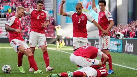 Чемпионат европы по футболу 2020. Матч Дания - Финляндия на Евро-2020 прервали из-за потери ...