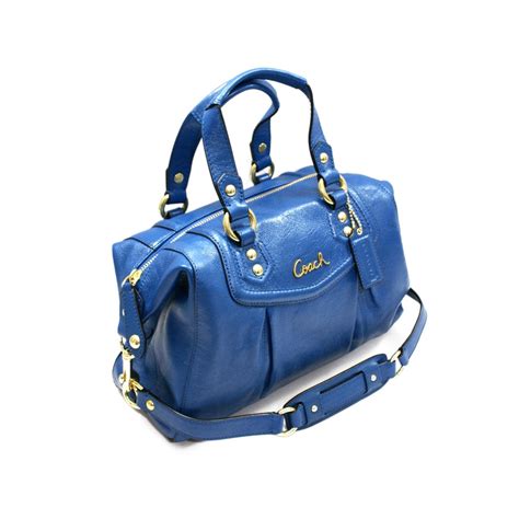 Blue Handbags: Coach Handbags In Cobalt Blue