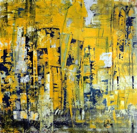 Find great deals on abstract picture yellow here. Cities Painting - Urban Yellow by Katie Black in 2021 ...