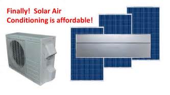 Solar Air Conditioning Part 2 Youtube