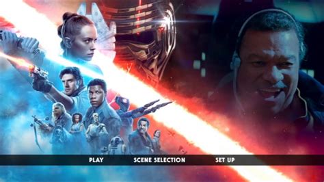 Star Wars The Rise Of Skywalker 2019 Dvd Menu Youtube