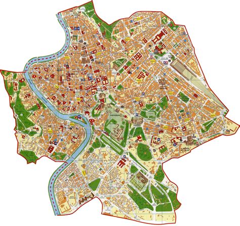 Mappa Roma Junglekeyit Immagini