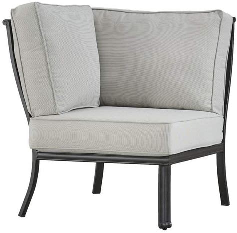 This outdoor furniture project is simple to build, functional, and will look great on your patio. Greyleigh Premont Corner Chair with Cushions | Wicker ...