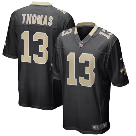 Nike Michael Thomas New Orleans Saints Black Game Jersey