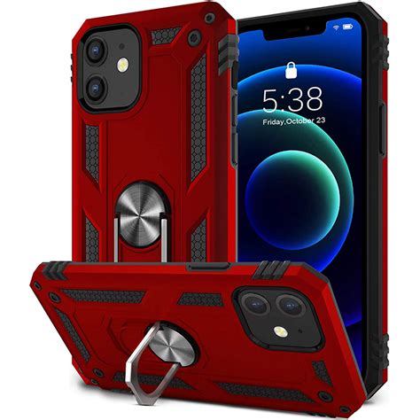 Iphone 12 Pro Max Armour Case Red