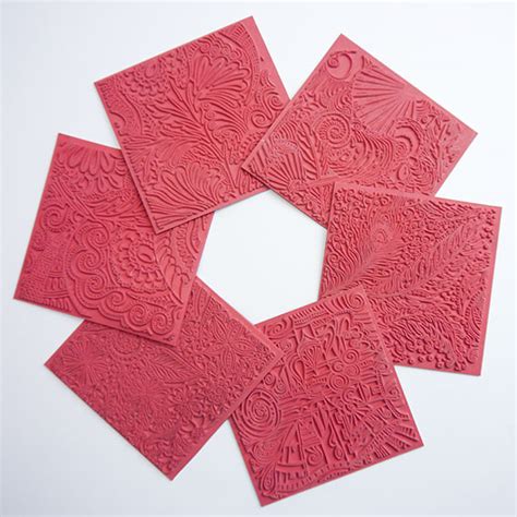 Polymer Clay Texture Mats From Efco Efco Creative Emotions