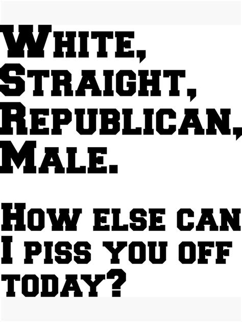 Funny Conservative Republican Poster By Artvia Redbubble