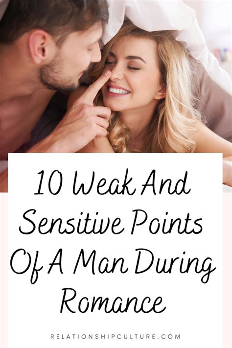 10 weak points of a man during romance relationship culture