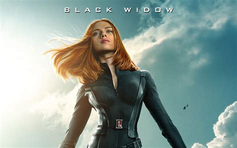 Black Widow Captain America The Winter Soldier Wallpapers Wallpapers Hd
