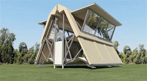 Kitted Out Modular House Can Unfold In Eight Minutes Portable House