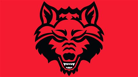 Arkansas State Red Wolves Logo Meaning History Brand Png Vector