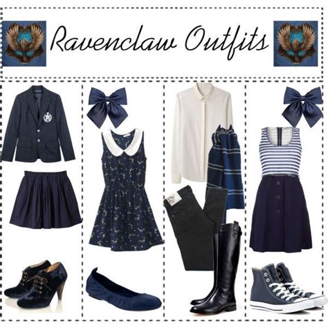 Ravenclaw Outfits By Ameliaroseoswald On Polyvore Ravenclaw Outfit