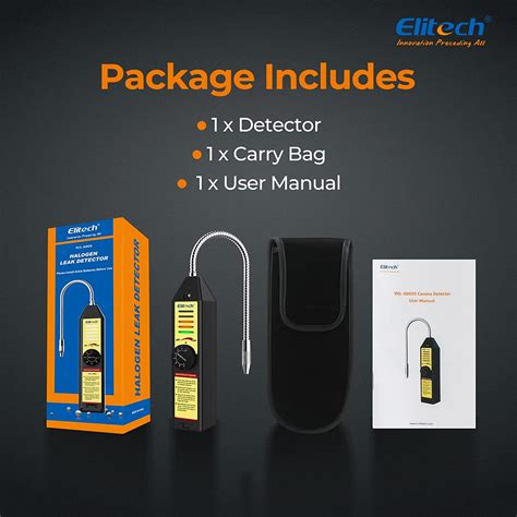 Buy Elitech Wjl 6000s Freon Leak Detector Halogen Gas Sniffer