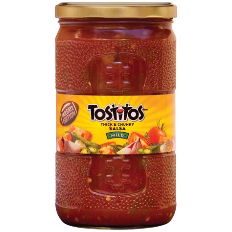 Learn the good & bad for 250,000+ products. Tostitos Thick & Chunky Salsa 24 OZ JAR - Food & Grocery ...